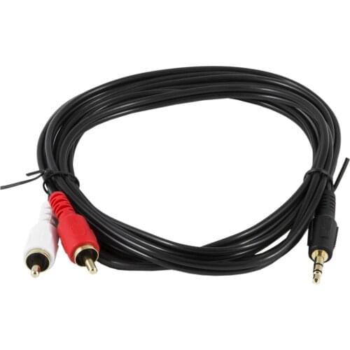 SilverHT Cable 2RCA (M)/ jack 3,5mm (M) - 2m