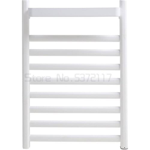 Electric heating non perforated towel rack household bath towel rack bathroom constant temperature perforated towel drying rack