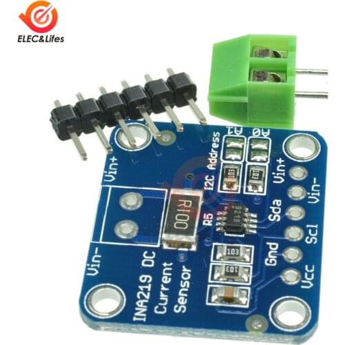 INA219 High Side DC Current Power Sensor Breakout Board Module Sensor Module I2C Interface For Arduino DIY