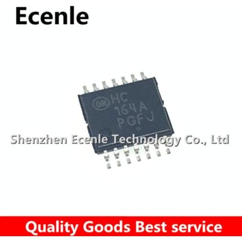 10 Pcs/Lot MC74HC164ADTR MARK:HC164A TSSOP-14 Counter Shift Registers 2-6V 8-Bit Serial In Parallel Out Shift 100% New&Original