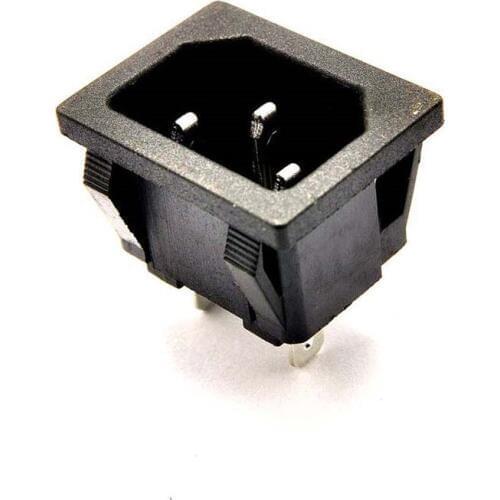 10PCS AC-05 AC Power Socket 3 Pin Male Plug Connector For UPS Power Outlet 10A 250V