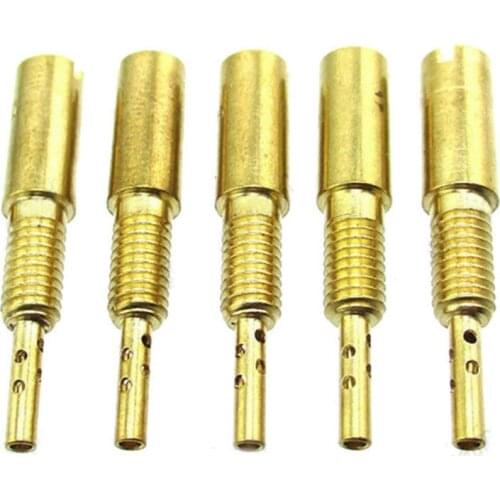 5pcs/Set Motorycle Carburetor Pilot Slow Jets Cafeacer Motorbike Accessories For Mikuni VM22-3847 VM26-672U Racing ATV Kit