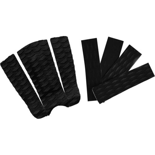 7 Pieces EVA Surfboard Kiteboard Surf Traction Pad Deck Grip Tail Pads