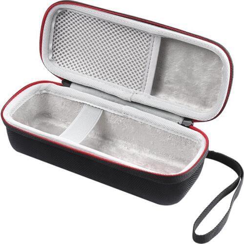 ABGN Hot-New Portable Wireless Bluetooth EVA Speaker Case For Anker SoundCore 2 With Mesh Dual Pocket Audio Cable Carrying Trave