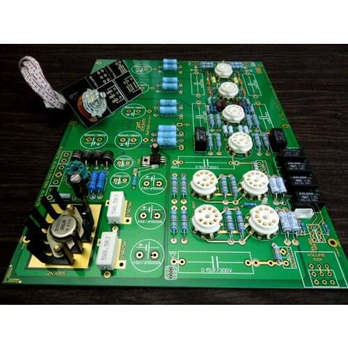 AC 230-280 M77 Tube Phono Preamplifier PREAMP W/ Phono Stage Stereo Valve Preamp Board DIY Kit Refere Fancy KONDO AUDIONOTE M77