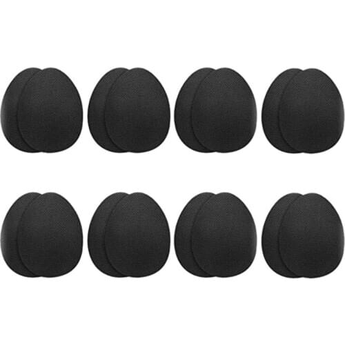 AUAU-8 Pairs Self Adhesive Anti Slip Shoes Pads,High Heel Shoe Sole Skid Proof Protector, Anti-Shedding Non-Slip Rubber Sole Gri