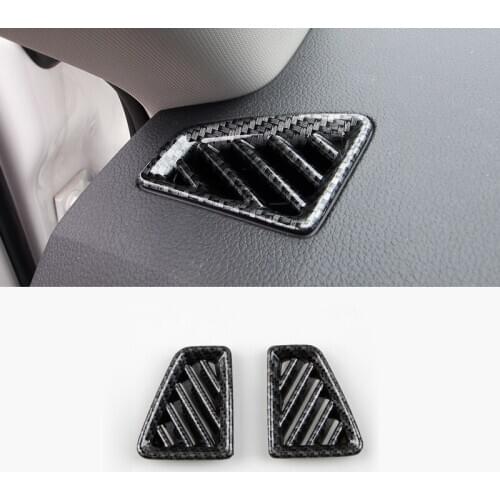 Fit For Skoda Kodiaq 2016 2017 2018 Accessories ABS Chrome Auto Small Air Outlet Decoration Cover Trim Car Styling 2Pcs