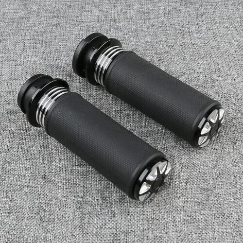 Motorcycle 1" Electric Handlebar Bar Grips For Harley Road Glide FLTR 2008-2020 2016