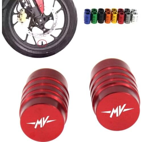 Tire valve caps For mv agusta MV 800 F4 RC BRUTALE 990R Turismo Veloce 800 Rivale 800 Brutale 675 Brutale 800/RR