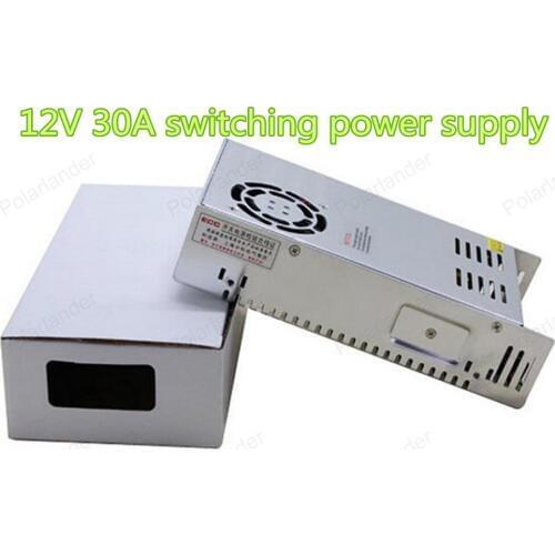 Best quality 360W 12V30A Switching Power Supply Driver AC 100-240V Input to DC 5V for LED Strip