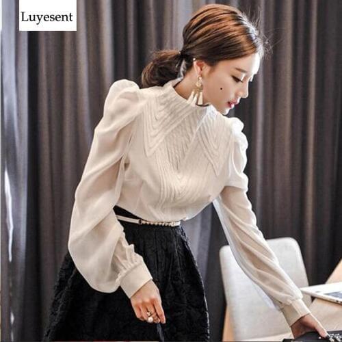 Luyesent Womens Chiffon Blouses