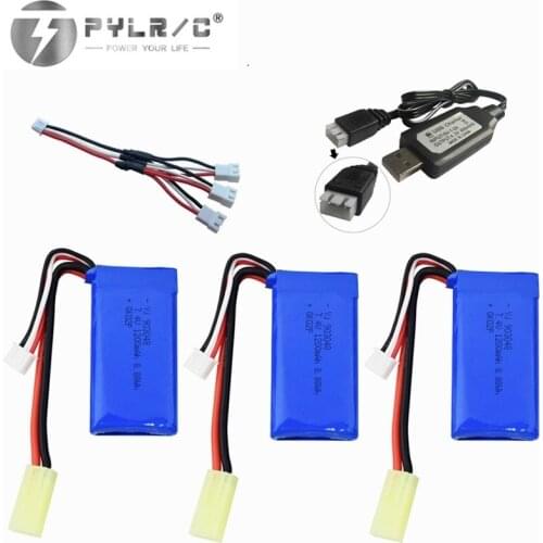 7.4V 1200mah rechargeable battery charger set for 9300 9301E 9302E 9303E 9034E 9305E Remote Control High-speed Off-road RC Car