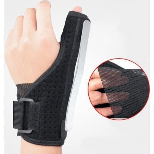 2021 New 1pcs Wrist Finger Brace Guard Medical Wrist Thumb Hand Support Protector Steel Splint Stabiliser