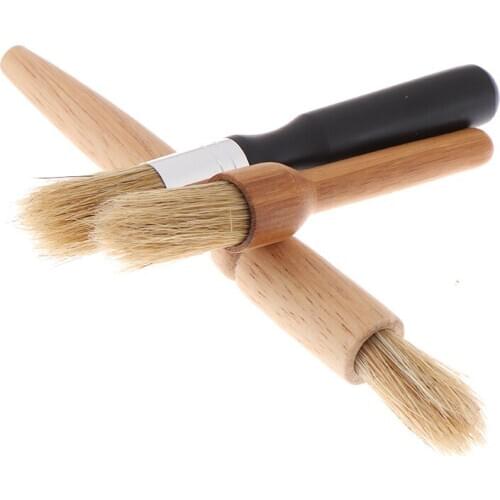 New Coffee Grinder Brush Cleaning Brush Espresso Brush Accessories For Kitchen Bean Grain Coffee Tool 3 Size