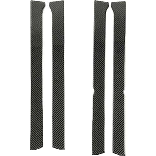Real Carbon Fiber Car Window Inner Door Strip Trim for Toyota 4Runner 2010-2021 Accessories