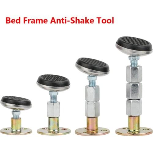 Furniture Wall Bed Stabilizer Bed Frame Anti-Shake Hardware Headboard Stoppers Adjustable Threaded Headboard Stoppers