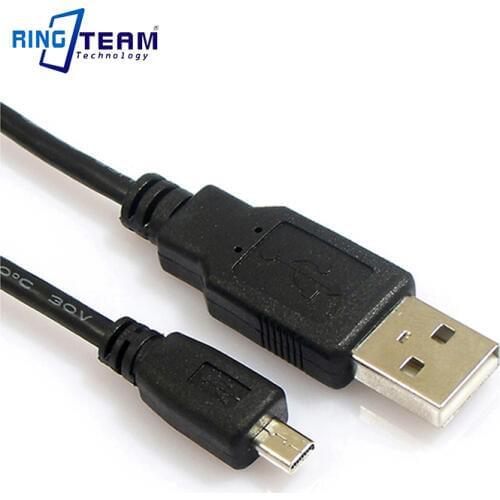 USB Data Cable for Pentax Camera Optio A30 A40 E10 E20 H80 H90 I-10 M10 M20 M30 M40 M50 MX MX4 P80 RS1500 S S4 S4i S5i S5z S6 S7