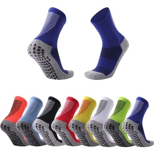 Thickened Football Socks Bottom Terry Thickened Soccer Socks Sports Socks Cotton Nylon Glue On The Sole Of The Foot Non-slip