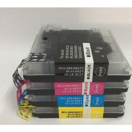 Vilaxh For Brother LC38 lc67 ink cartridge compatible for Brother DCP-J140W DCP-J145C DCP-165C DCP-185C DCP-195C DCP-385C