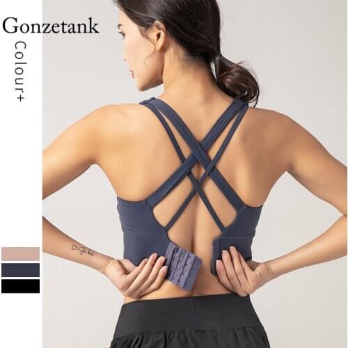 Women High Impact Sport Bras Gathered Yoga Bra Breathable Gym Fitness Athletic Running Underwear Workout Sport Tops Push Up Bra