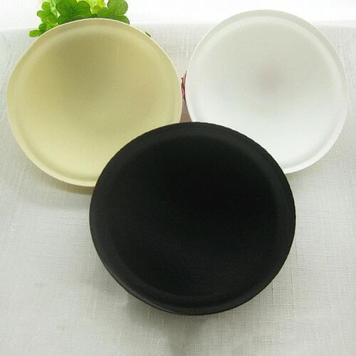 1Pair Foam Bra Insert Pads Round Full Cup Bikini Swimsuit Breast Enhancer Push Up for Summer
