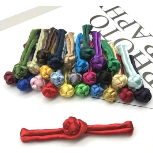 10 Pairs Chinese Tang Suit Handmade Cheongsam Buttons Knot Fastener Closures DIY Buckle Buttons Sewing