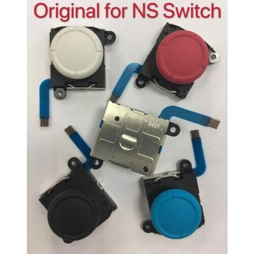 100PCS/Lot Original NEW 3D Analog Stick Joycon Controller Joystick Thumb Sticks Sensor Replacement for NS Switch and Lite