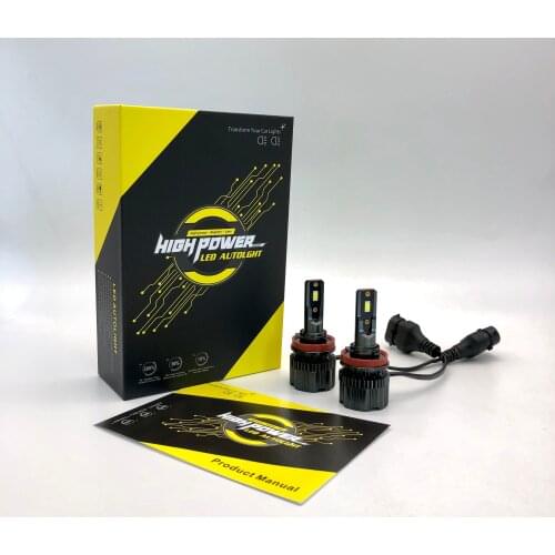 2Pcs 24V truck H1 H7 H11 110W 20000LM COB LED Car Headlights Conversion Globes Bulbs Beam 6000K White Car Led Light DC 9V-32V