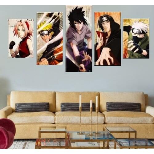 5 P Anime Kakashi Hokage Poster Hot New Wall Art Picture Canvas Painting Living Room Home Decor