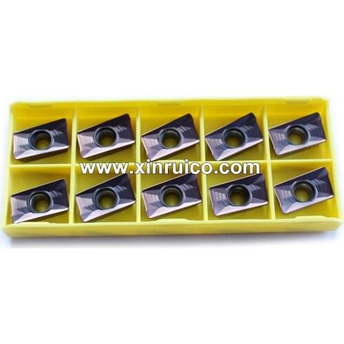 Free shipping 10pcs/lot CNC Milling tool inserts Tungsten carbide inserts Carbide cutting tool APKT160408 for steel