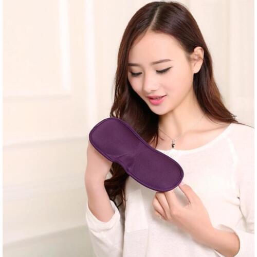 HANRIVER 3D Ultra-soft breathable fabric Eyeshade Sleeping Mask Portable Travel Sleep Rest Aid Mask Cover Eye Patch sleep mask