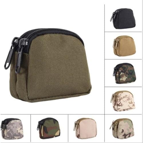 Старинные монеты Outdoor Multi-function Square Coins Wallet Purses Waterproof Sports Zipper Card Key Holder Change Pocket Sack