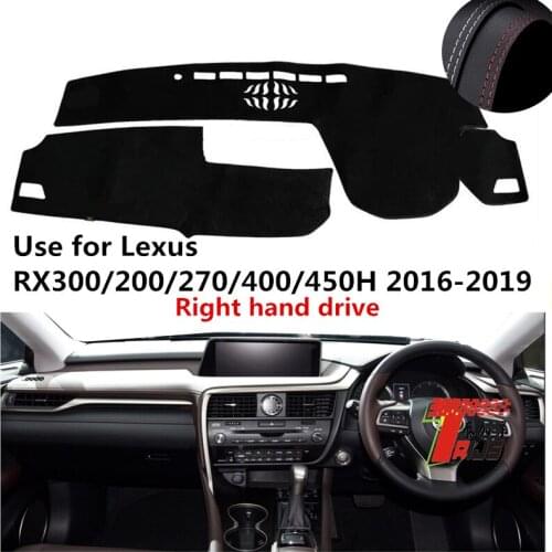 TAIJS Factory protective Leather Car Dashboard Cover For Lexus RX300/200/270/400/450H 2016 2017 20182019 Right hand drive