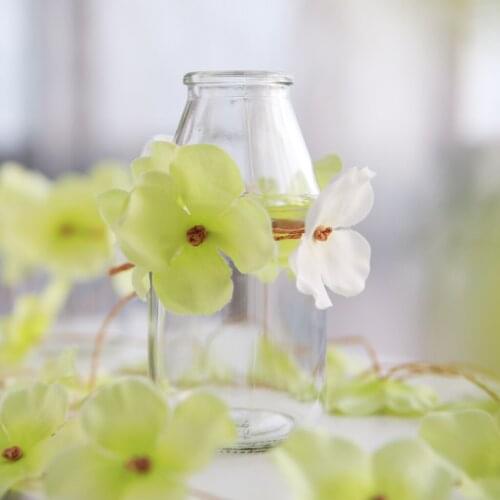 New Hot Sale 2m String Artificial Hydrangea Flower Garland Wedding Home Decorations DIY Decorative Plants