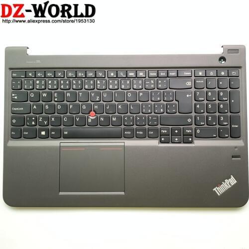 New Original Czech CZ Backlit Keyboard with Palmrest Touchpad for Lenovo Thinkpad S5 S531 S540 Backlight Teclado 00HM832 C Cover