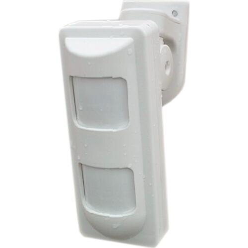 433MHz Outdoor Waterproof Wireless Dual PIR Pet Friendly Passive Infrared Sensor Motion Detector for Intrusion Alarm System