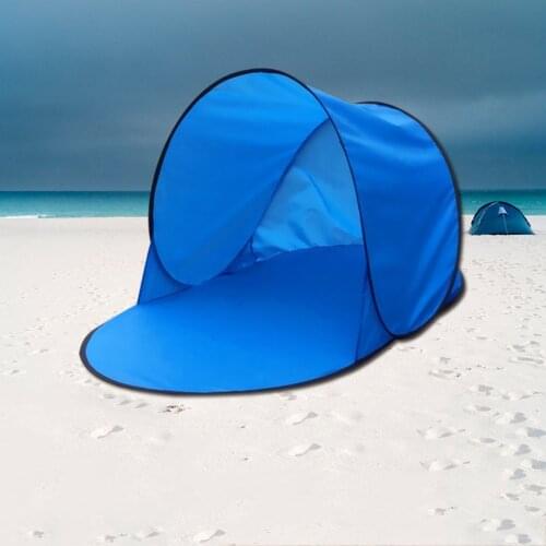 Portable Beach Tent Pop-up Tent Summer Sea Sun Shelters Garden Outdoor Camping Bbq Water-resistant Tent Outdoor Beachcanopy #G3