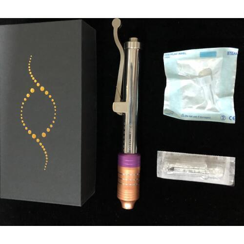 Adjustable Hyaluronic Injection Pen Massage Atomizer Pen Kit High Pressure Acid Micro Guns Anti Wrinkle Water Syringe Needle