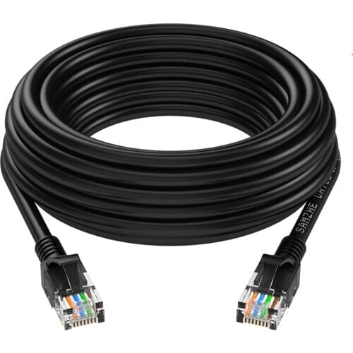 Poe Camera Cable Cat6 Ethernet Network RJ45 Cable For IP Camera