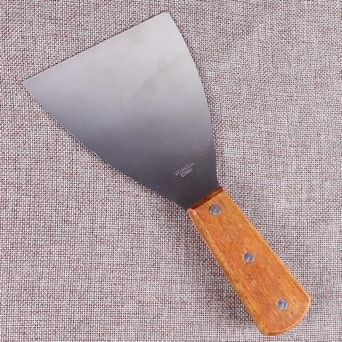 Oblique shovel baking tools of stainless steel shovel oblique steak chocolate flower knife