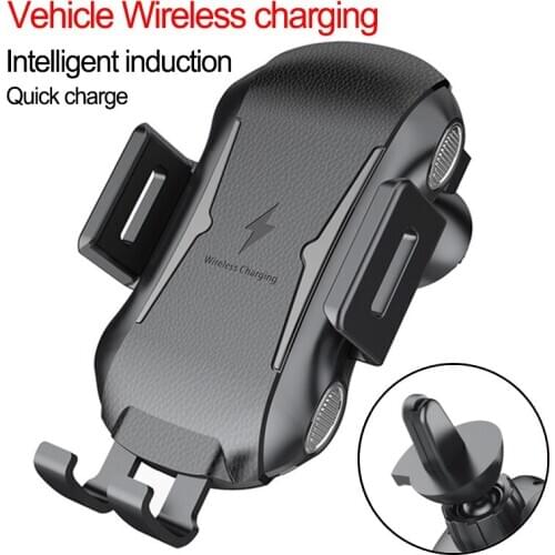 10W QI Vehicle Wireless Charger Fast Charger Car Mount Holder Stand for IPhone 8 X for Samsung S9 S6 for Xiaomi MIX 2S MAX3