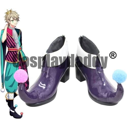 A3! Act! Addict! Actors! MANKAI Summer Troupe Kazunari Miyoshi Clown The Luminous Circus Ver. Game Cosplay Shoes Boots X002