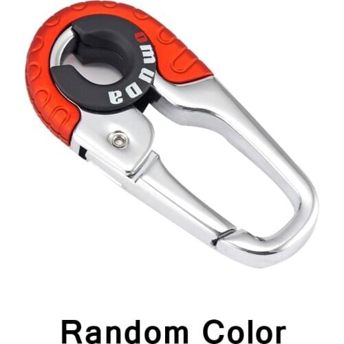 AOZBZ Personalised Car Key Chain Design Cool Luxury Manual Metal Inlay Keychain Keyring Motorcycle Car Styling Keychain