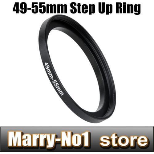 Free shipping + Trcking Number Black Step Up Filter Ring Lens Ring 49mm to 49mm49mm -49mm-55mm