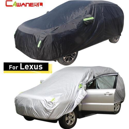 Cawanerl For Lexus IS ES GS LS NX RX LX GX Full Car Cover Waterproof Sun Rain Snow Protector Heat Resistant Dust Proof Cover