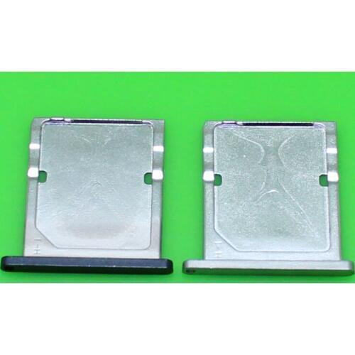 ChengHaoRan 2 Models replacement sim card holder socket slot tray connector for Xiaomi 4 MI 4 are black and white