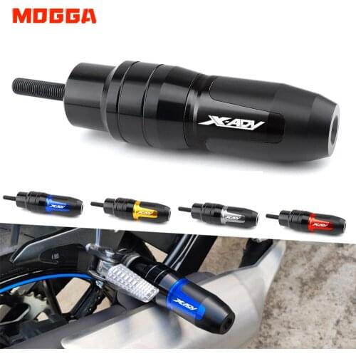 For HONDA XADV750 X-ADV750 XADV X-ADV 750 2017 2018 CNC Motorbike Frame Crash Pad Exhaust Slider Falling Protector Accessories