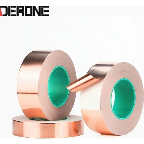 Shielded copper foil for Potentiometer transformer signal line 1 meter width 40mm
