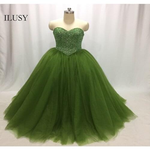 ILUSY suknia slubna wedding dress 2019 Sweetheart Beads Fully V-waist wedding gown factory wholesale price bridal dress