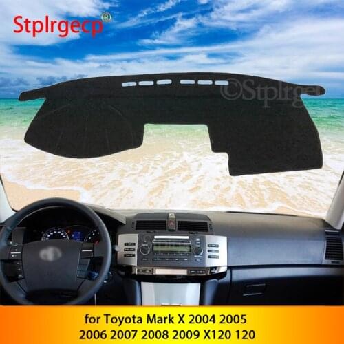 For Toyota Mark X 2004 2005 2006 2007 2008 2009 X120 120 Anti-Slip Mat Dashboard Cover Pad Sunshade Dashmat Car Accessories
